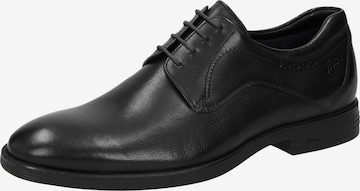 SIOUX Lace-Up Shoes in Black: front