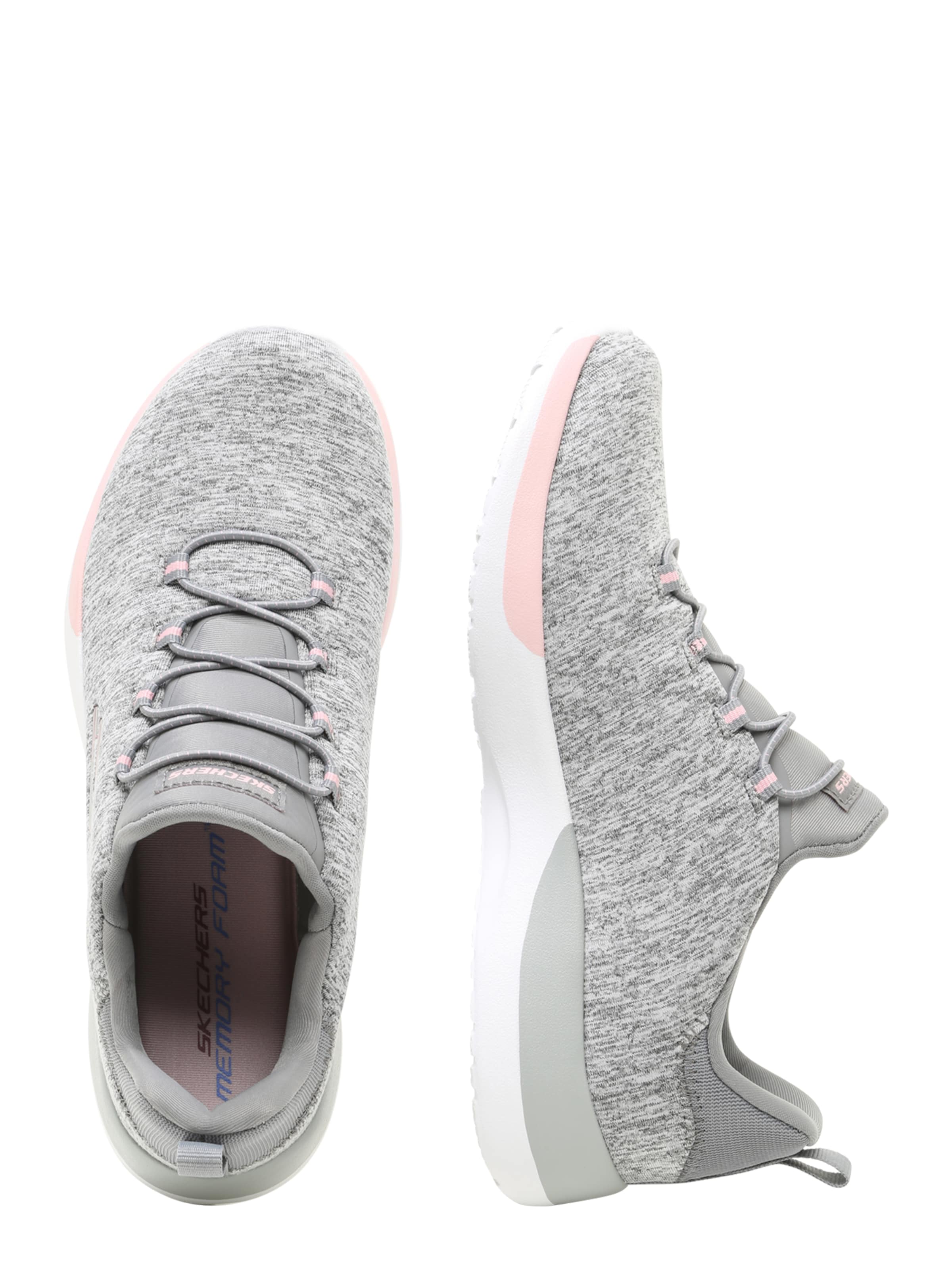 Sneaker bassa 'Dynamight - Break-Through' di SKECHERS in grigio: lato