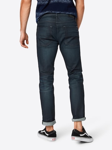 JACK & JONES Slimfit Jeans 'Tim' i blå: tilbage