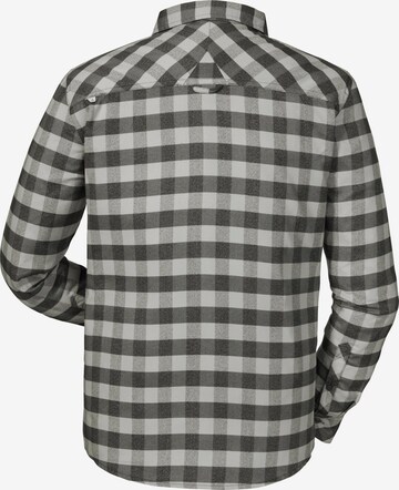 Schöffel Regular fit Athletic Button Up Shirt 'Durban' in Grey