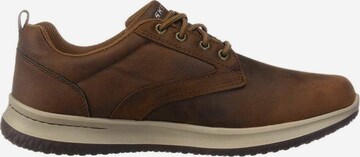 SKECHERS Athletic Lace-Up Shoes in Brown