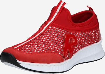 RIEKER Slip-Ons in Red: front