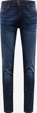 JACK & JONES Slimfit Jeans 'Tim' in Blau: predná strana