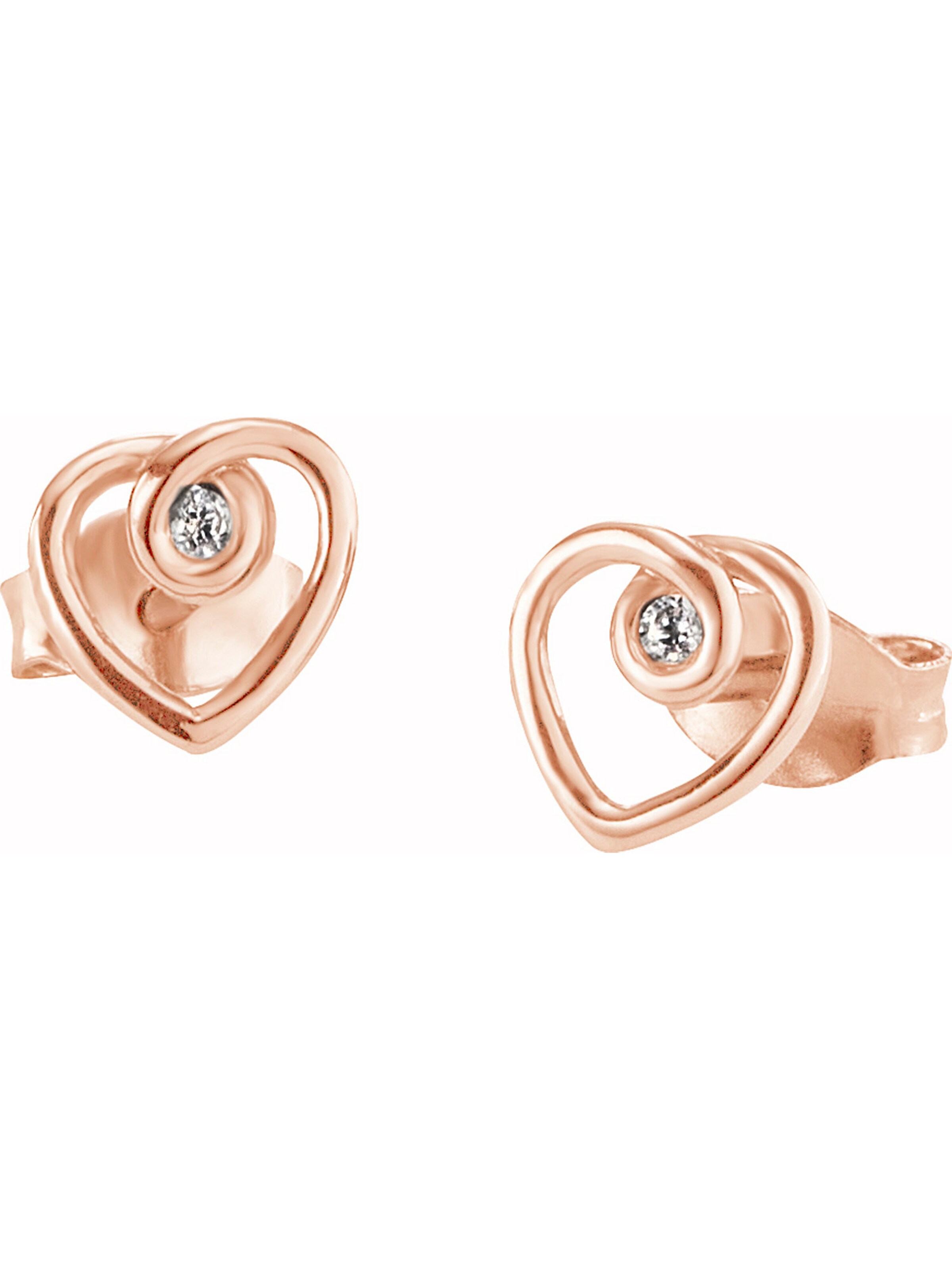 caï Ohrstecker in Gold: Vorderseite