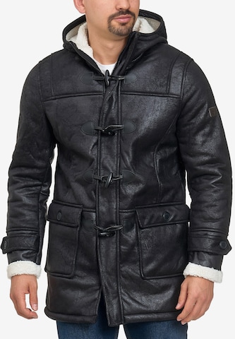 INDICODE JEANS Winter Coat 'Calshot' in Black