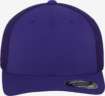 Cappello da baseball di Flexfit in lilla: frontale