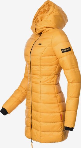 MARIKOO Winter coat 'Abendsternchen' in Yellow