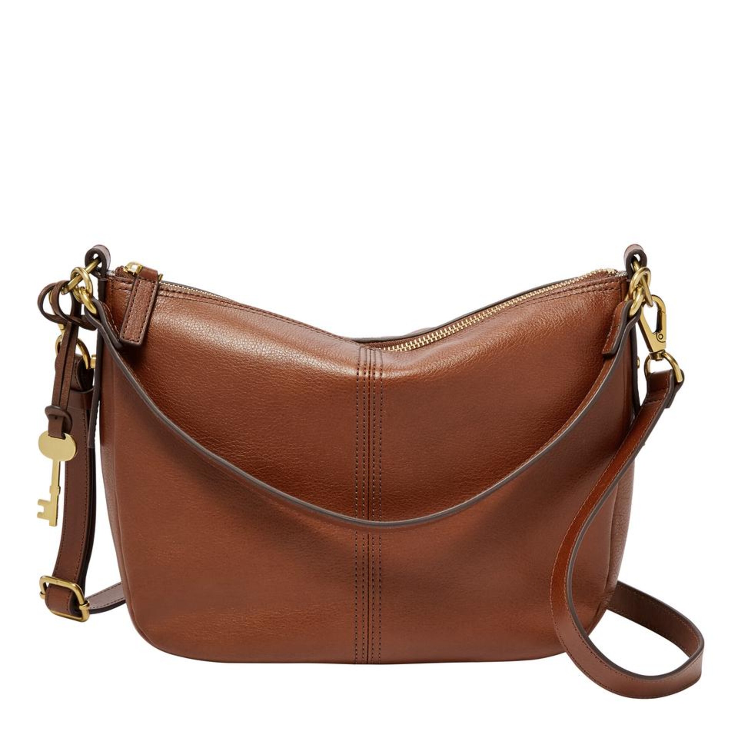 FOSSIL Shoulder Bag 'Jolie' in Brown: front