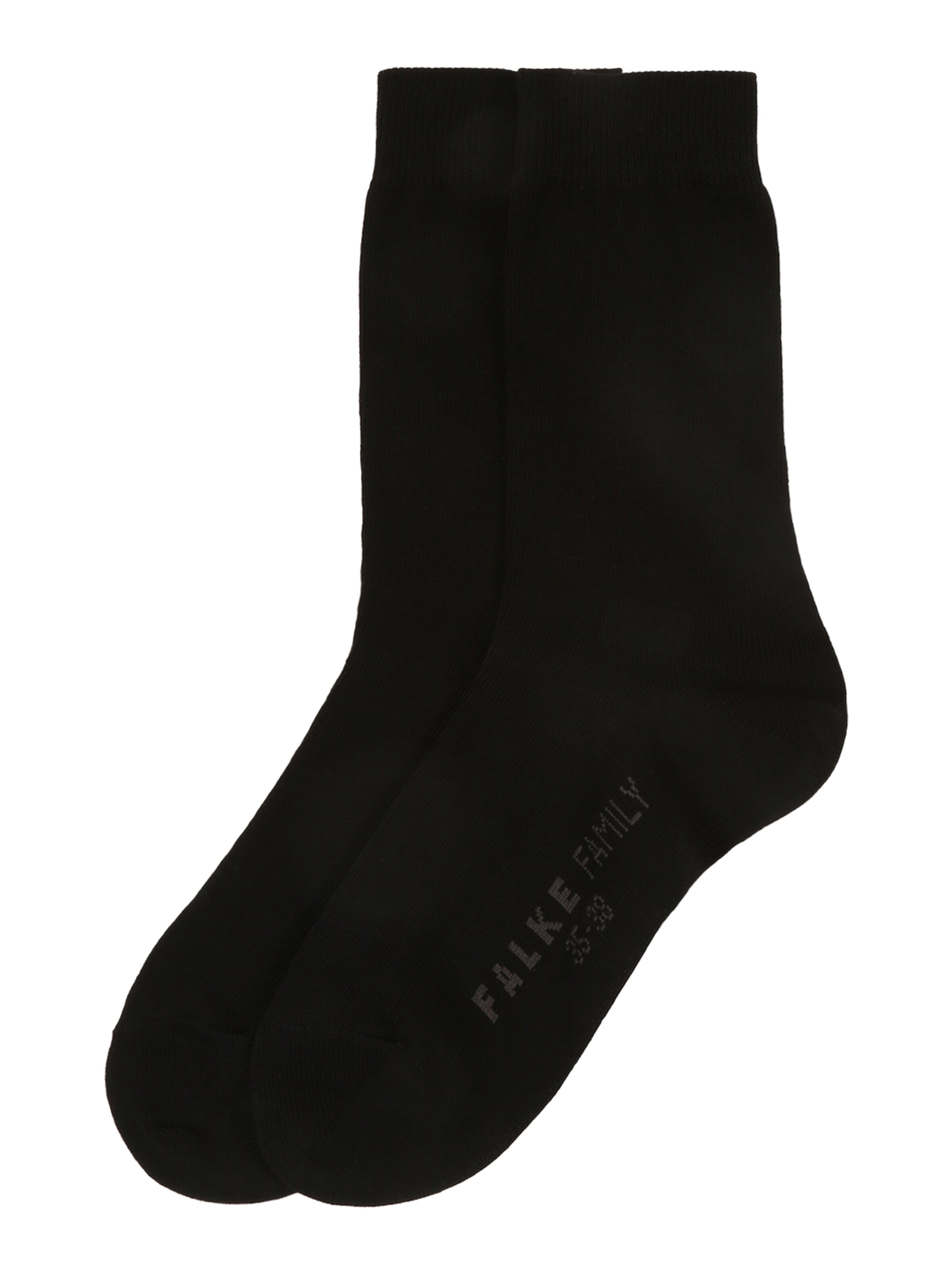 FALKE - Sokken 'FamilyBundle3' in de kleur Zwart