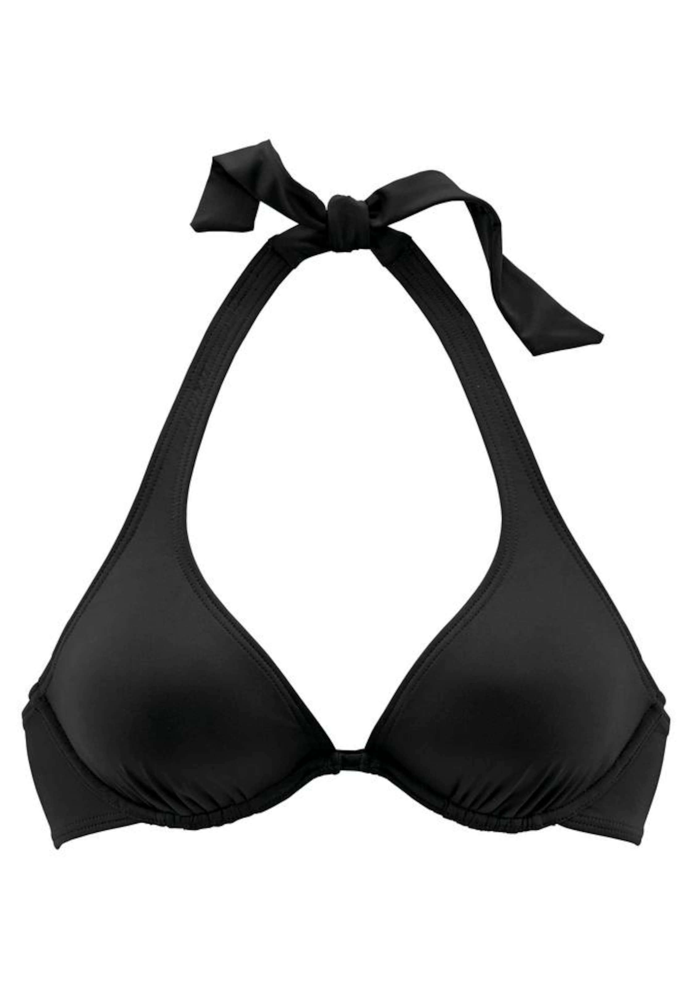 BENCH Triangel Bikinioverdel 'Perfect' i sort: forside