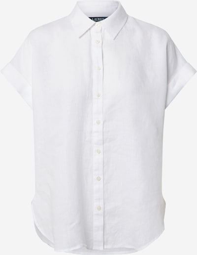 Lauren Ralph Lauren Blūze 'BROONO-SHORT SLEEVE-SHIRT', krāsa - balts, Preces skats