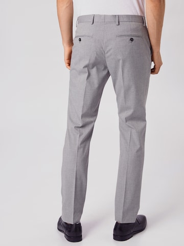 SELECTED HOMME Slim fit Pleated Pants in Grey