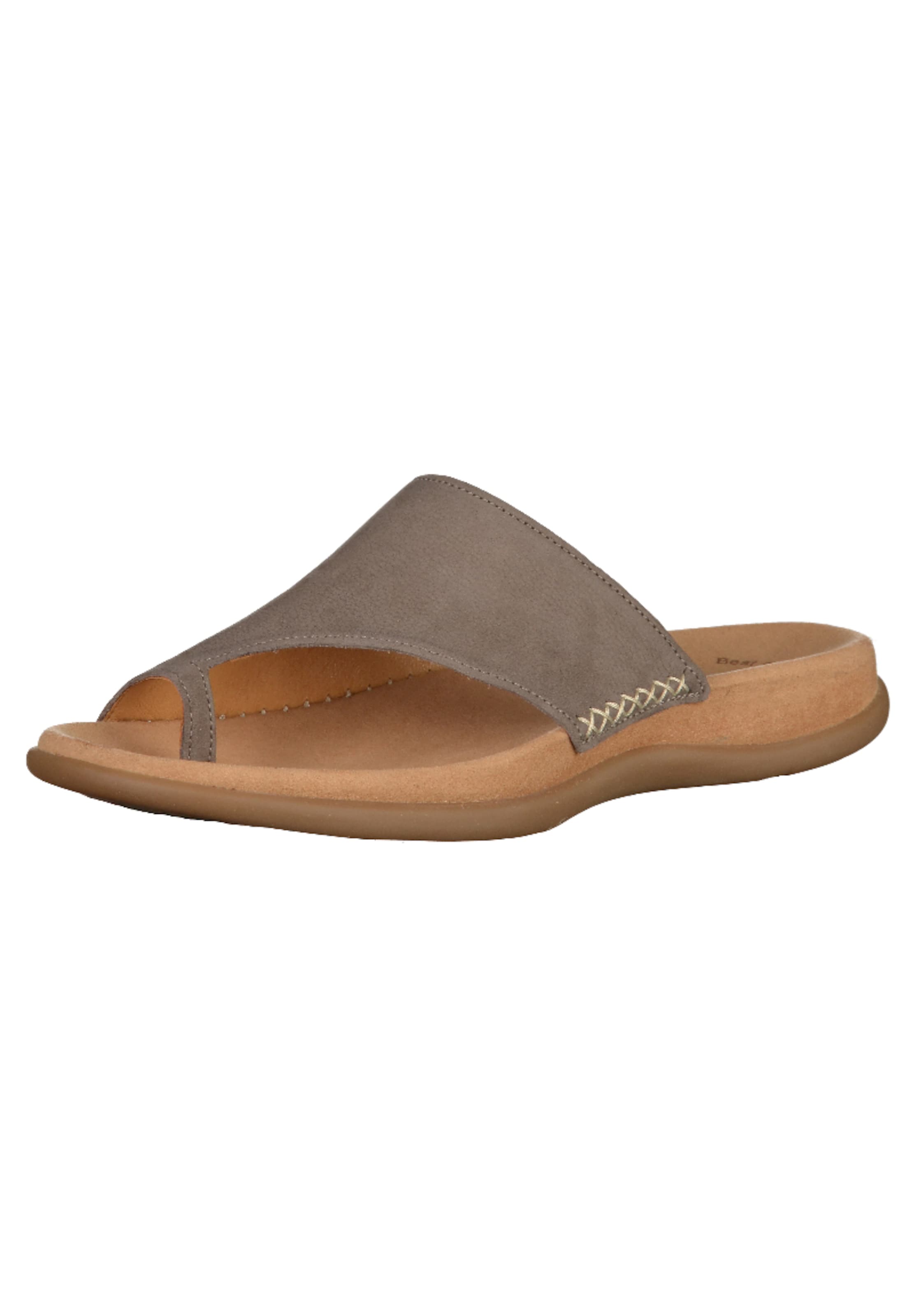 GABOR Žabky – šedá: přední strana