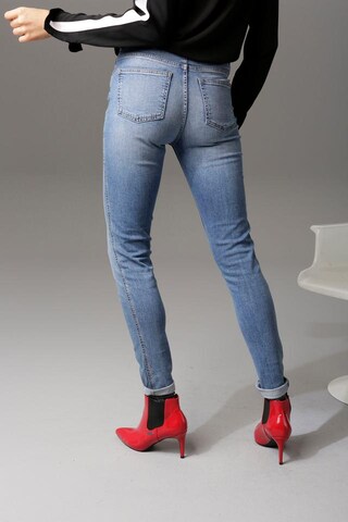 Aniston CASUAL Skinny Jeans in Blau