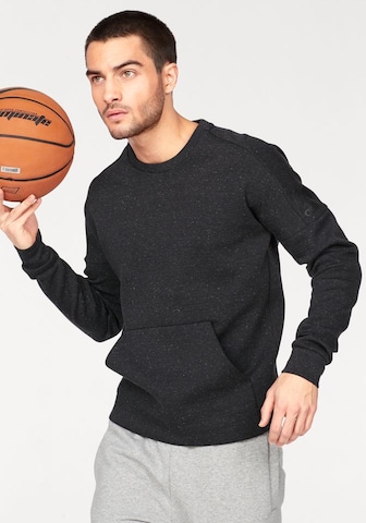 ADIDAS SPORTSWEAR Athletic Sweatshirt in Black: front