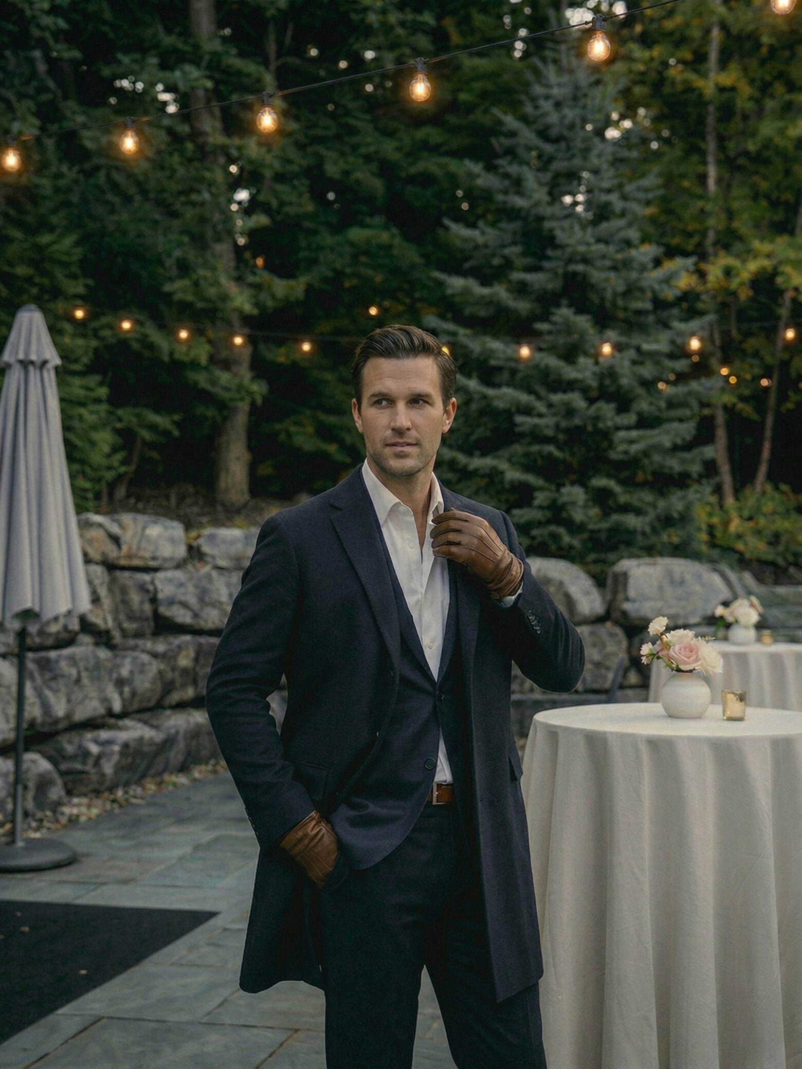 Your style as a guest or best man Festive Looks for Colder Wedding Days
