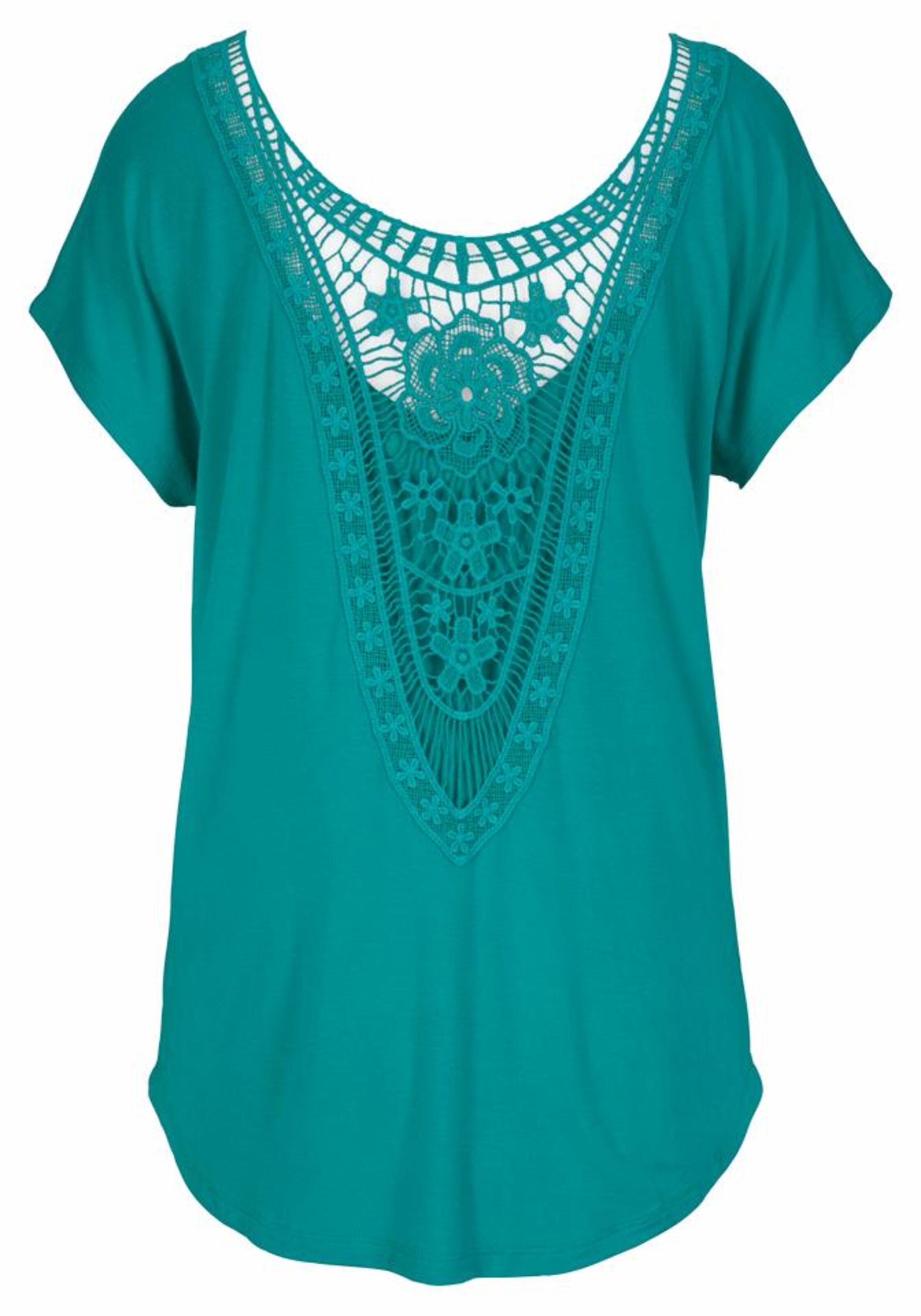 LASCANA Shirt in Blue: front