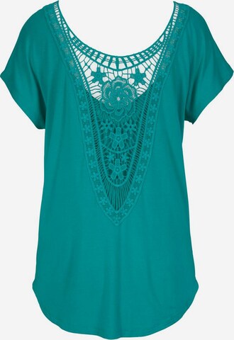 LASCANA Shirt in Blue: front