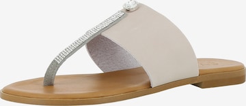 EVITA Teenslipper 'OLIMPIA' in Beige: voorkant