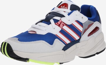 Baskets basses 'Yung-96' ADIDAS ORIGINALS en bleu : devant