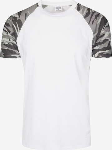 T-Shirt Urban Classics en blanc : devant