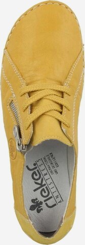 Rieker Athletic Lace-Up Shoes in Yellow