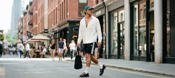 Saison des shorts sportifs