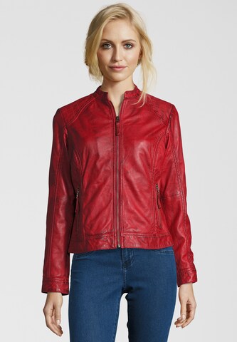 7ELEVEN Between-Season Jacket 'ROSALIE' in Red: front