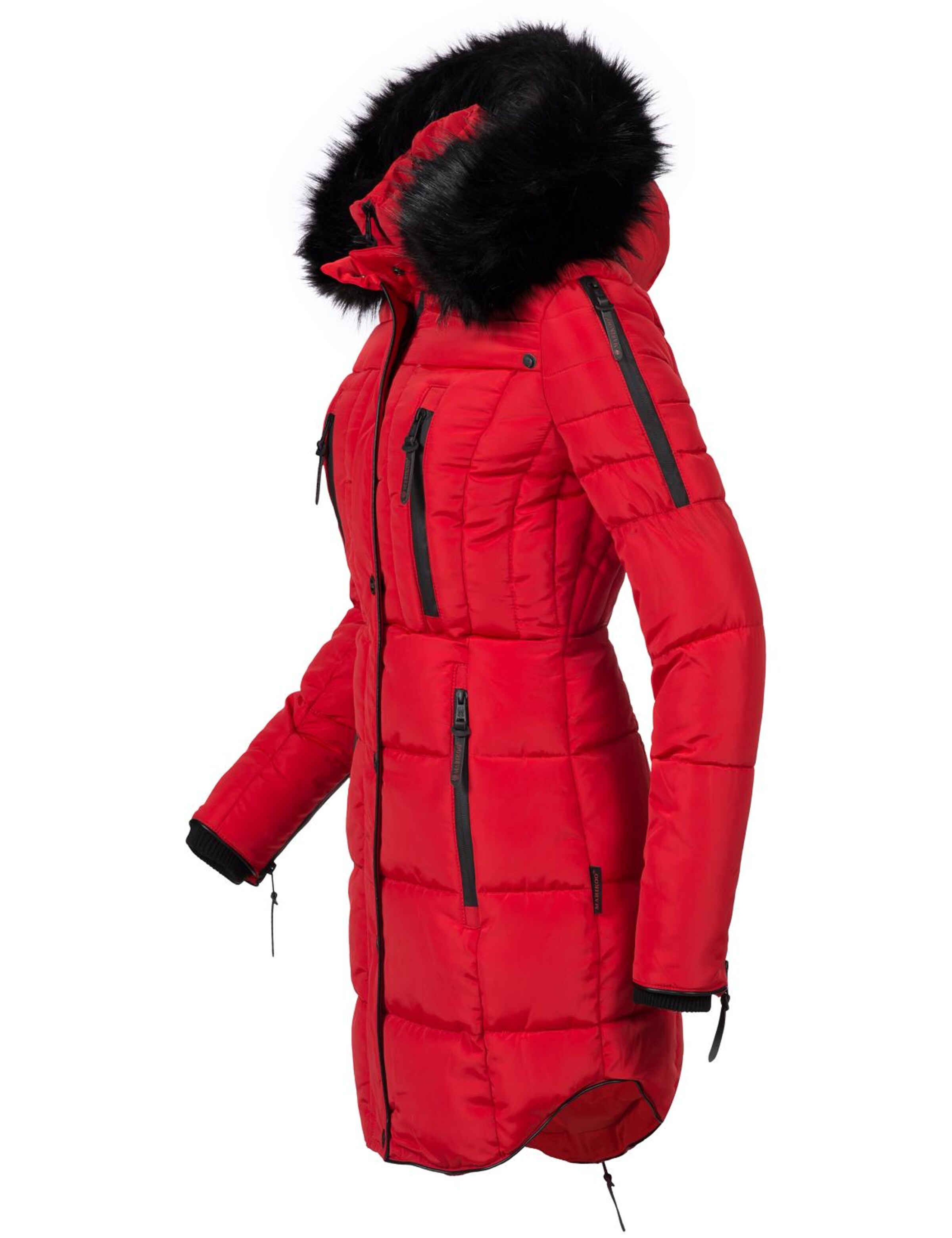 Manteau d’hiver 'Moonshine' MARIKOO en rouge
