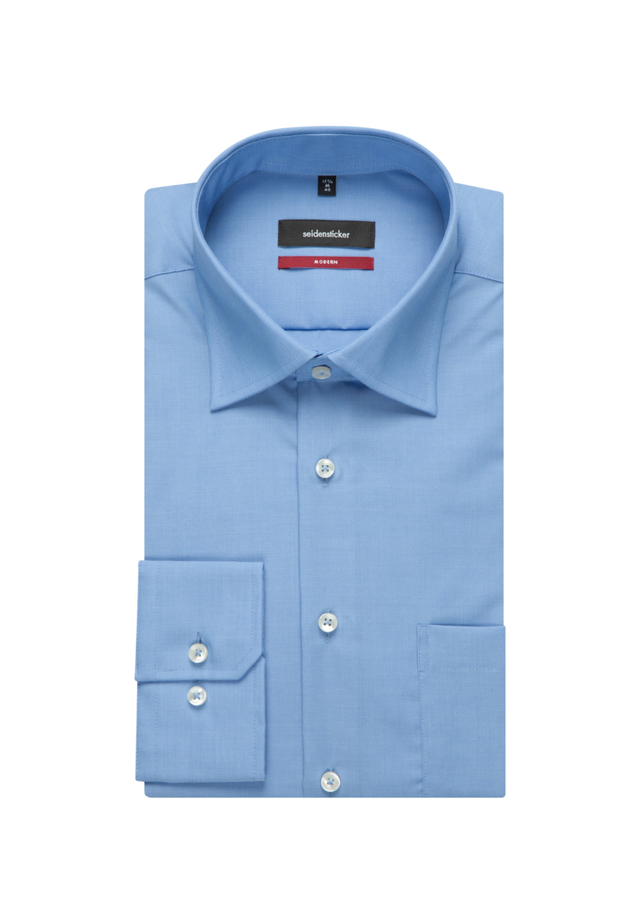 SEIDENSTICKER Regular fit Zakelijk overhemd in Blauw