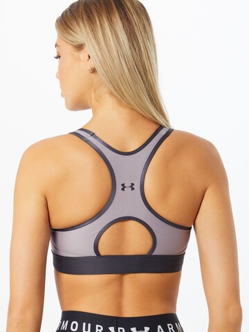 UNDER ARMOUR Bustier Sport-BH in Lila