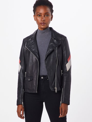 Maze Between-Season Jacket 'Reedley' in Black: front