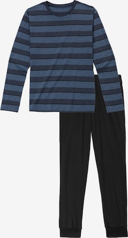H.I.S Long Pajamas in Blue: front