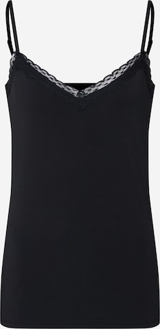 PIECES - Top 'Kate' en negro: frente