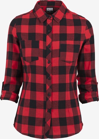 Camicia da donna di Urban Classics in rosso