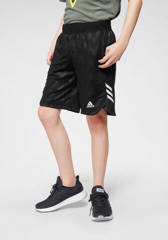 ADIDAS PERFORMANCE Regular Shorts in Schwarz: predná strana