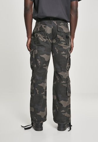 Brandit - Tapered Pantalón cargo en gris