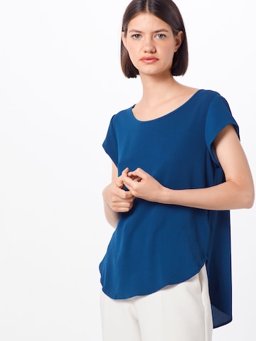 ONLY Blouse 'Vic' in Blauw: voorkant