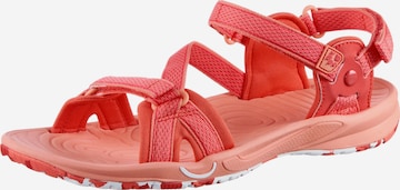 JACK WOLFSKIN Sandals 'Lakewood Ride' in Orange: front