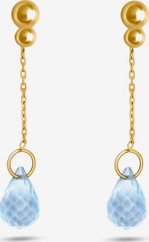 CHRIST Earrings in Gold: front