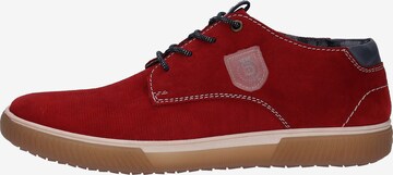 Chaussure de sport à lacets 'Praktik' bugatti en rouge