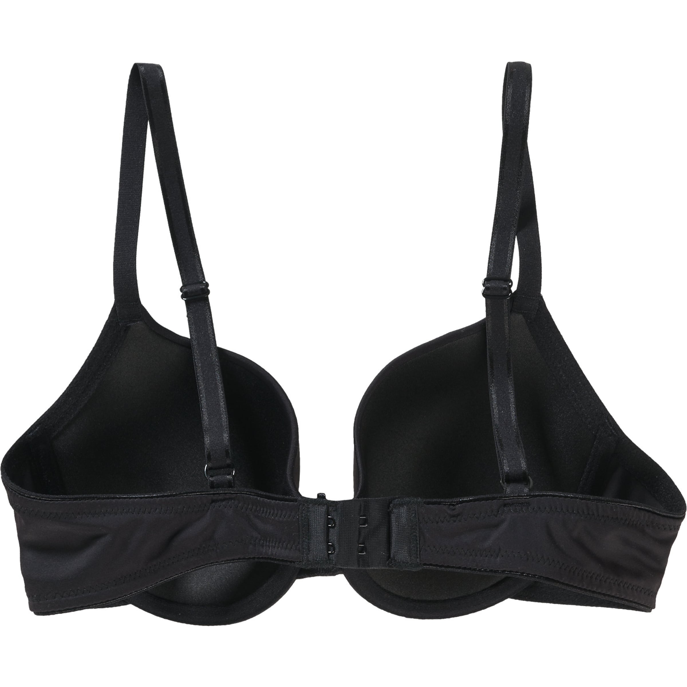 LASCANA Regular Bra in Black