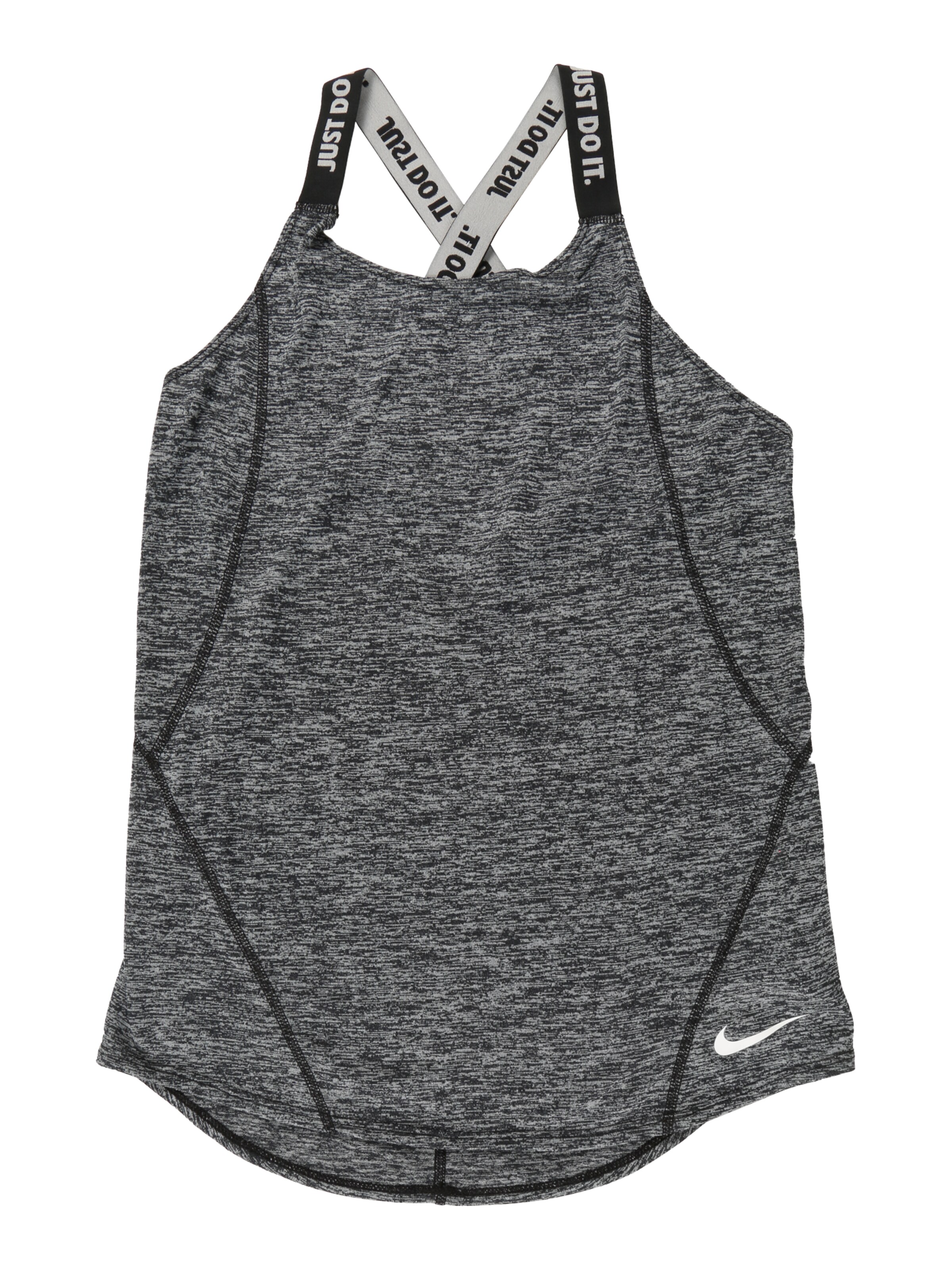 NIKE - Sporttop 'DRY ELSTKA' in de kleur Grijs gemêleerd