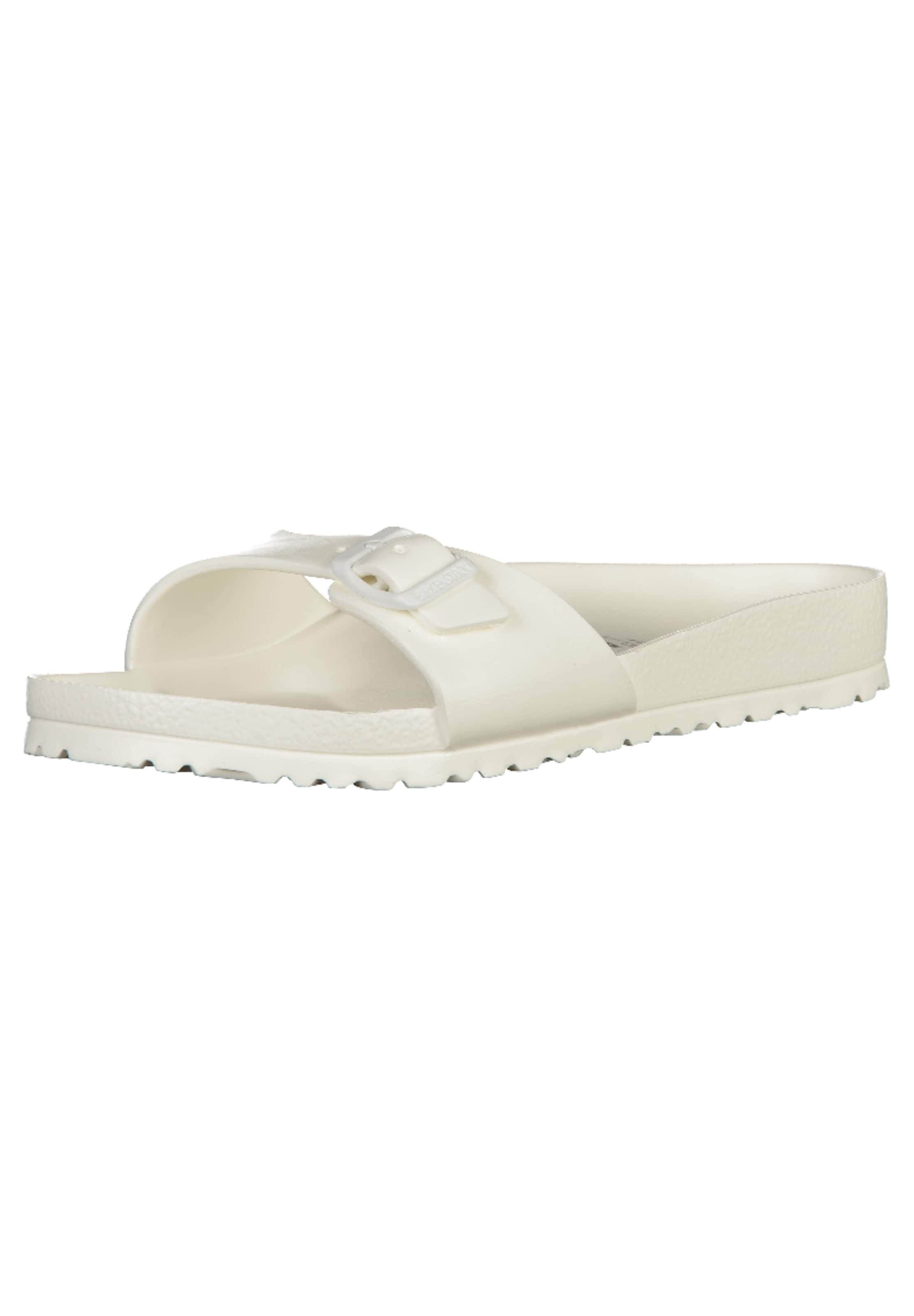 Slipper 'Madrid' di BIRKENSTOCK in bianco: frontale