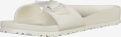 BIRKENSTOCK Ādas čības 'Madrid', krāsa - vilnbalts, Preces skats