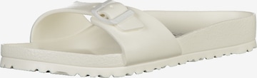 Zoccoletto 'Madrid' di BIRKENSTOCK in bianco: frontale