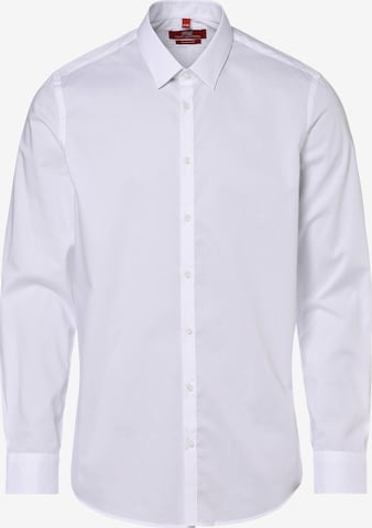 Finshley & Harding London Slim Fit Hemd in Weiß: predná strana