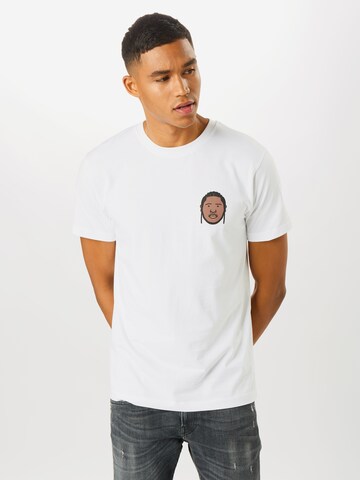 T-Shirt 'Humble' Mister Tee en blanc : devant