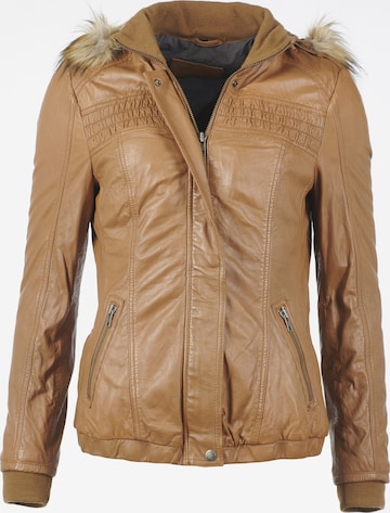 MUSTANG Between-Season Jacket 'Lelu' in Brown: front