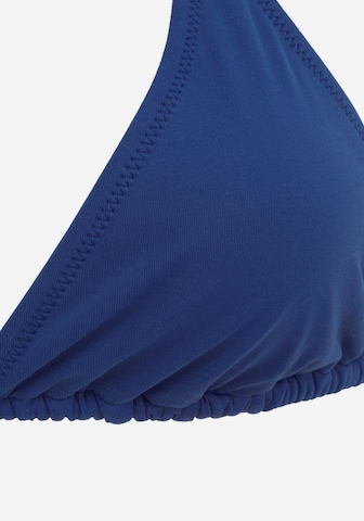 BUFFALO - Triángulo Top de bikini 'Happy' en azul
